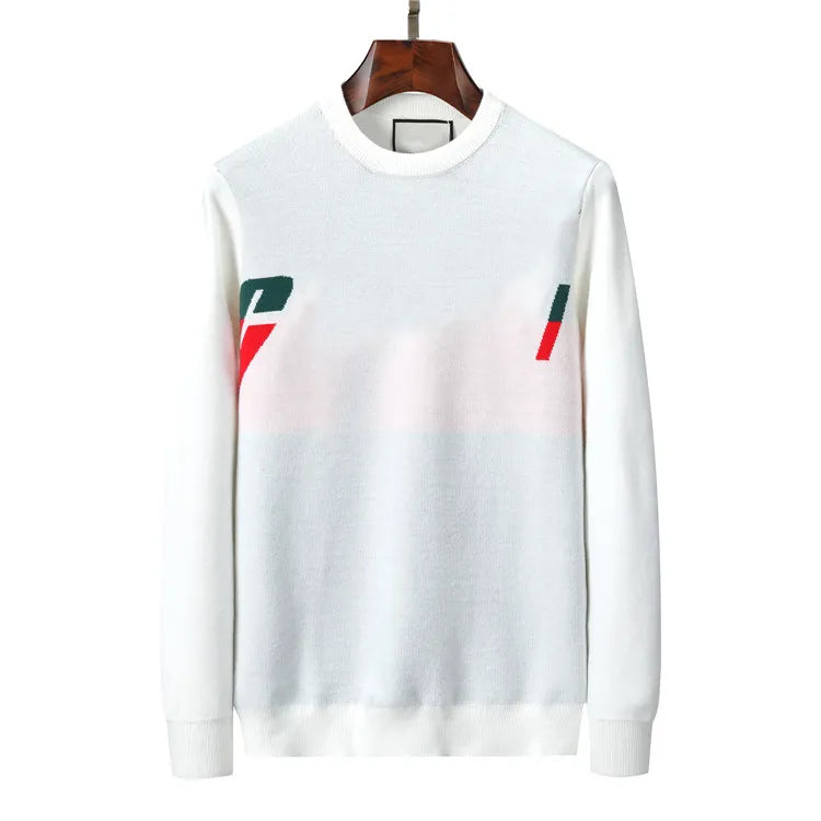 Mens Womens Designers Sweaters Luxurious Pullover Thickened Classic plaid printing warm Men Hoodie Long Sleeve jumper Sweatshirt Winter Clothes M-3XL