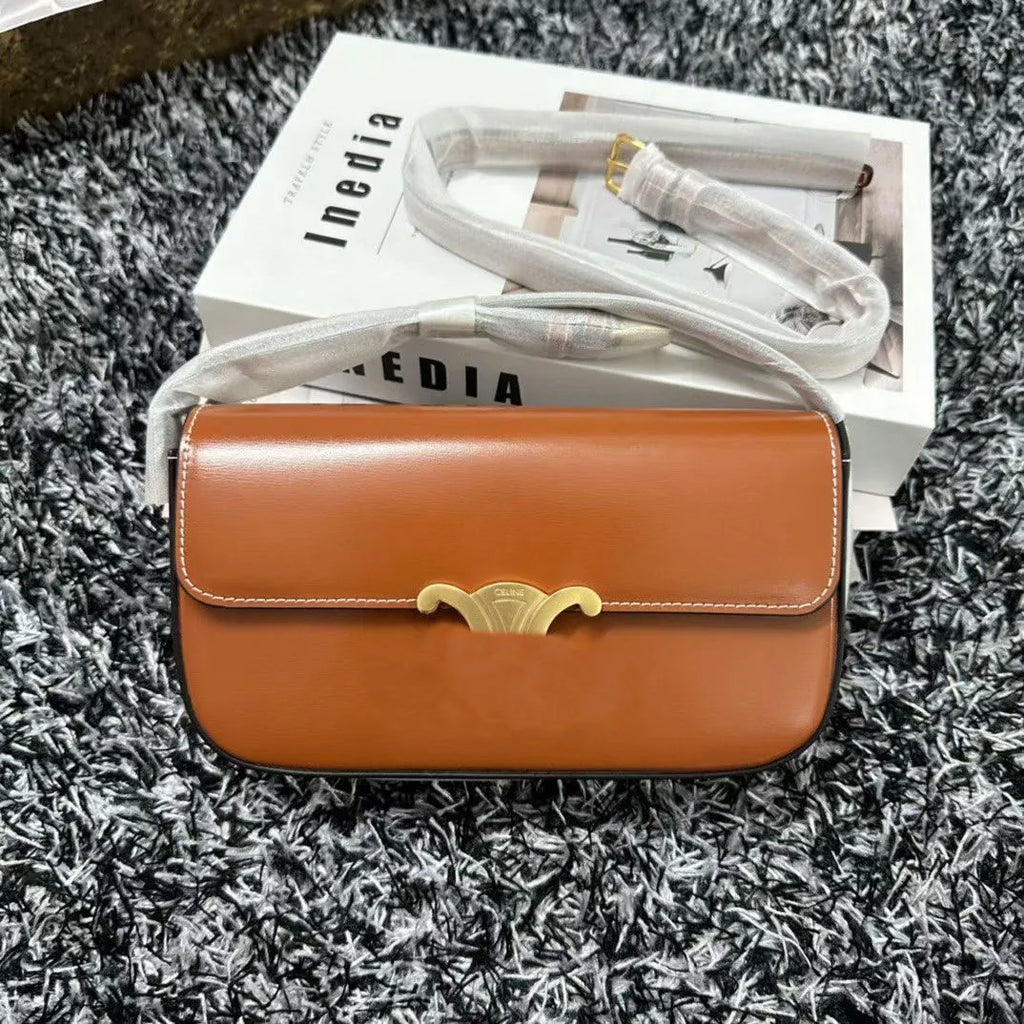 designer purse triomphes bag shoulder bag backpack designer luxury bag leather printing designer purse saddle bag