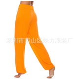 GOOSUDU Cross-Border  Wishebay New HOTan and NEWn Style Women Sports High Slit Hippie Harem Pants Yoga Pants