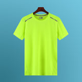 GOOSUDU Coach Lifeguard Overalls Water Park Reflective Quick Drying Clothes T-shirt Logo Running Short Sleeve Customization