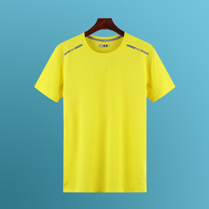 GOOSUDU Coach Lifeguard Overalls Water Park Reflective Quick Drying Clothes T-shirt Logo Running Short Sleeve Customization