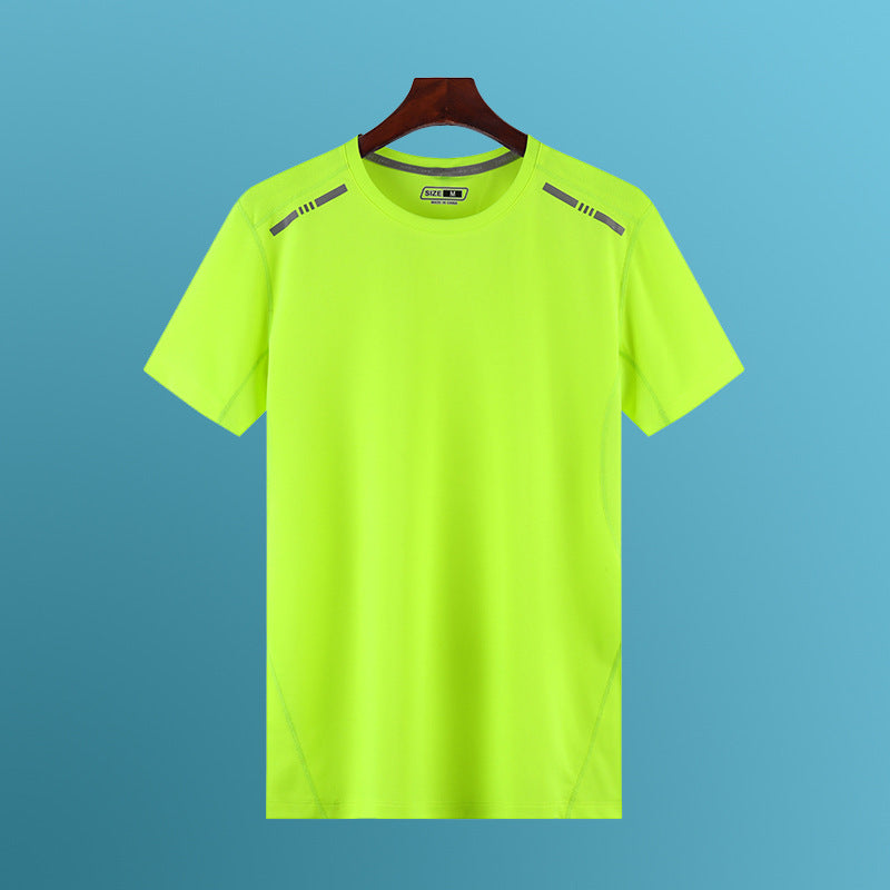 GOOSUDU Coach Lifeguard Overalls Water Park Reflective Quick Drying Clothes T-shirt Logo Running Short Sleeve Customization