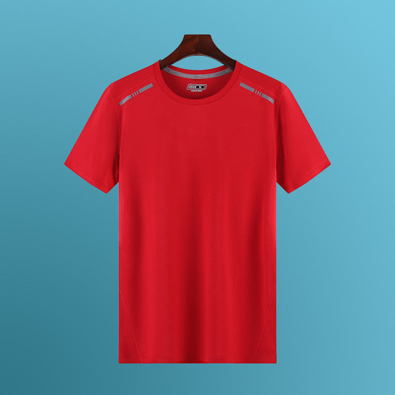 GOOSUDU Coach Lifeguard Overalls Water Park Reflective Quick Drying Clothes T-shirt Logo Running Short Sleeve Customization