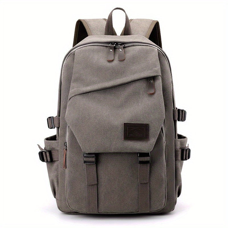 Vintage Style Fashion Travel Backpack, Large Capacity Outdoor Nylon and Polyamide Double Shoulder Bag, Casual Sports Backpack