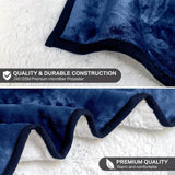 Super Soft Penguin Hooded Wearable Blanket - Flannel & Sherpa Fleece Adult Cloak with Gloves - Machine Washable, Premium 240 GSM Microfiber Polyester - Contemporary Animal Themed Warm Throw Wrap