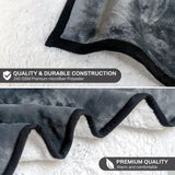 Super Soft Penguin Hooded Wearable Blanket - Flannel & Sherpa Fleece Adult Cloak with Gloves - Machine Washable, Premium 240 GSM Microfiber Polyester - Contemporary Animal Themed Warm Throw Wrap