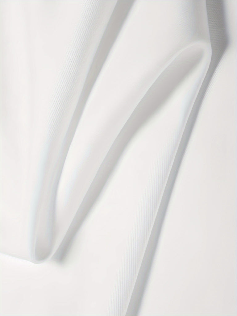 The Flintstones characters White/ Black Women's 3/ 4 Short Sleeve T-Shirt L011