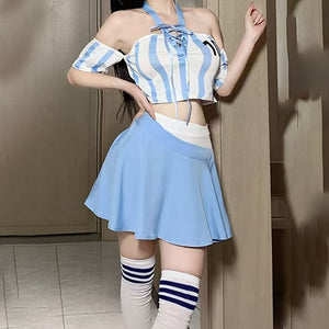 Goosudu Patchwork Urban See-Through Shirt