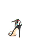 goosudu Fresco Rivet Buckle Stiletto Sandals