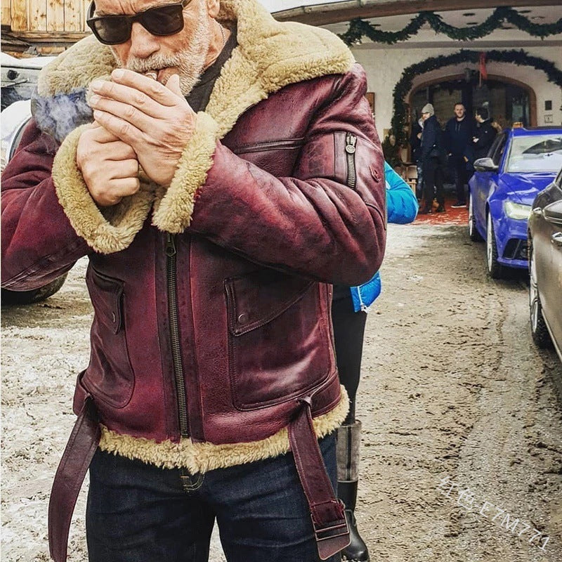 2025 Super high quality upgraded thickened New winter  digging bag cotton zipper lapel velvet casual youth jacket