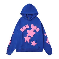Fashion Men Women Printing Hoodies Skateboard Hip Hop Autumn Winter Oversize High Street Unisex Streetwear Hooded Sweatshirt Sweat Pants Couples Clothing
