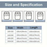 Ultra-Soft Summer Cooling Blanket - Cartoon Print, Breathable & Skin-Friendly, Perfect for Bedroom Decor