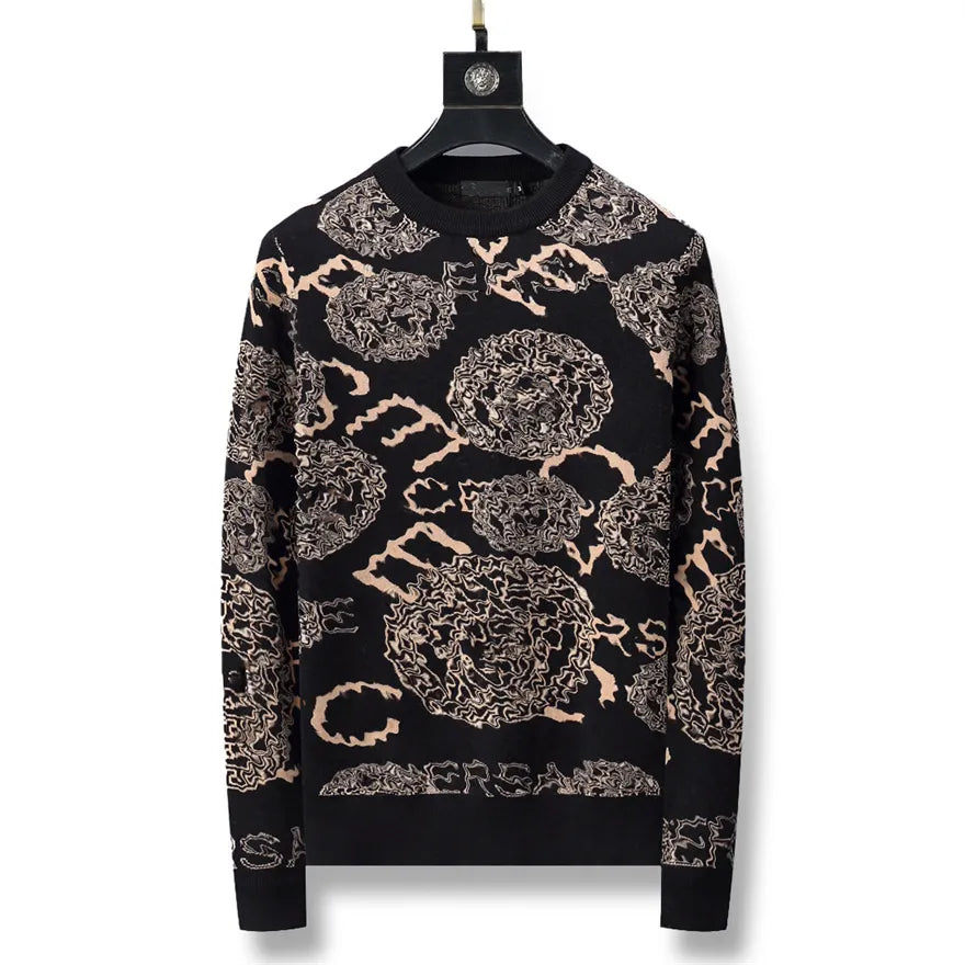 Mens Womens Designers Sweaters Luxurious Pullover Thickened Classic plaid printing warm Men Hoodie Long Sleeve jumper Sweatshirt Winter Clothes M-3XL