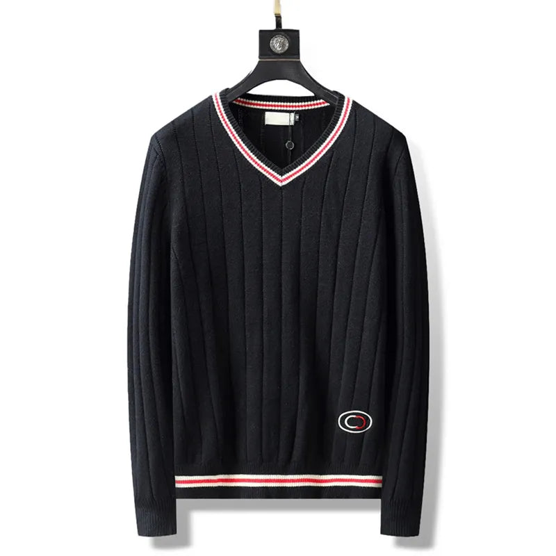 Mens Womens Designers Sweaters Luxurious Pullover Thickened Classic plaid printing warm Men Hoodie Long Sleeve jumper Sweatshirt Winter Clothes M-3XL