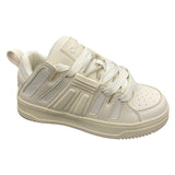 goosudu Felix Wide Lace Flat Sneakers