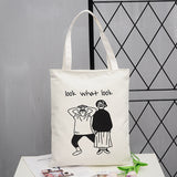 Simple Korean Style Women's Bags Casual Student Oxford Tote Bag Creative Fashion Solid Color Cloth Bag for Women