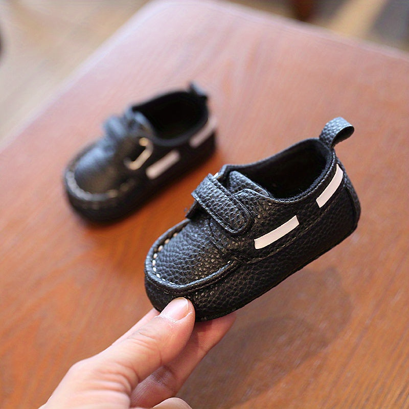 First Walker Shoes, Lightweight Hook And Loop Fastener Shoes For Baby Boys Toddler Infant Newborn Kids