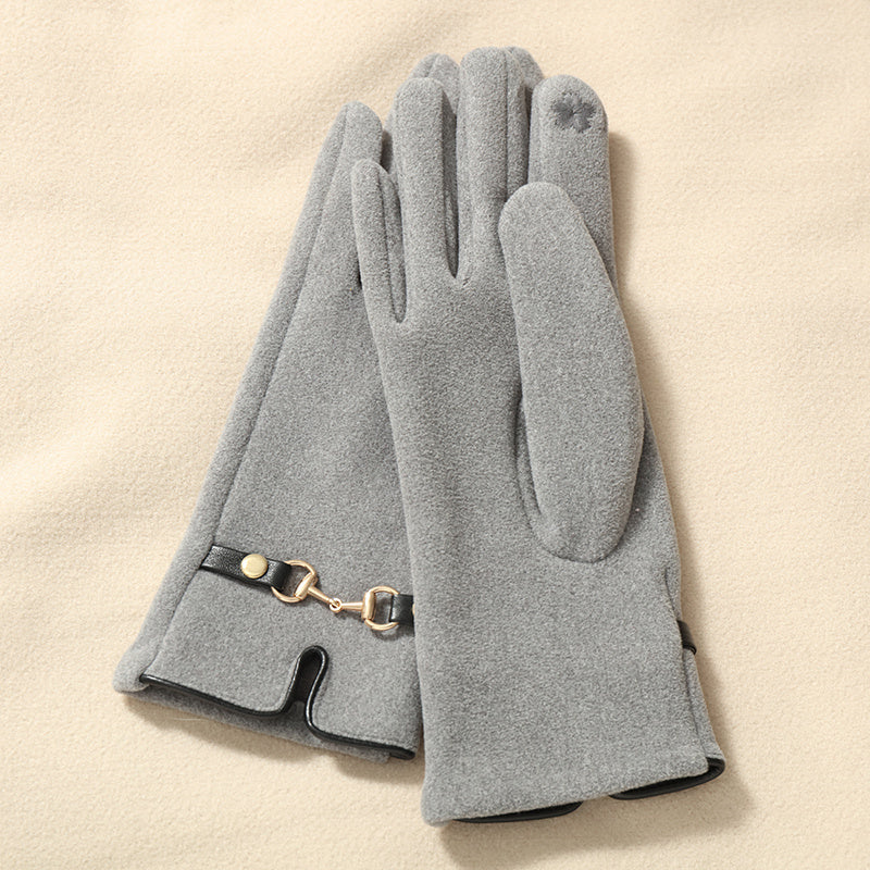 Warmest Winter Gloves for Women - Cold Weather Gloves with Touch Screen Fingers, Fleece Lined, Windproof, and Sensitive Texting Capability for Smartphones - Perfect for Outdoor Activities