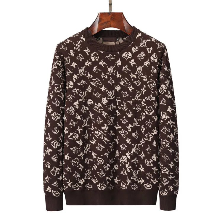 Mens Womens Designers Sweaters Luxurious Pullover Thickened Classic plaid printing warm Men Hoodie Long Sleeve jumper Sweatshirt Winter Clothes M-3XL