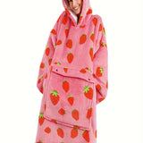 Ultimate Wearable Blanket Hoodie - Premium Sherpa Fleece, Oversized, Soft, Cozy, and Warm - Perfect Birthday Gift for Women and Men