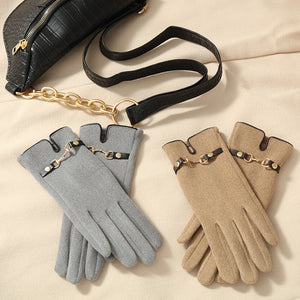 Warmest Winter Gloves for Women - Cold Weather Gloves with Touch Screen Fingers, Fleece Lined, Windproof, and Sensitive Texting Capability for Smartphones - Perfect for Outdoor Activities