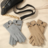 Warmest Winter Gloves for Women - Cold Weather Gloves with Touch Screen Fingers, Fleece Lined, Windproof, and Sensitive Texting Capability for Smartphones - Perfect for Outdoor Activities