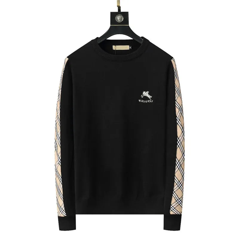 Mens Womens Designers Sweaters Luxurious Pullover Thickened Classic plaid printing warm Men Hoodie Long Sleeve jumper Sweatshirt Winter Clothes M-3XL