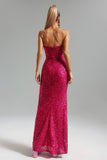 goosudu Alison Strapless Sequins Maxi Dress