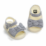 woloong Fashion Newborn Infant Baby Girls Princess Shoes Bowknot Toddler Summer Sandals PU Non-slip Shoes 0-18M