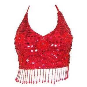 Sexy Women Belly Dancing New Tassels Bra Belly Dance Suit Hit Colors Stage Show Clothing