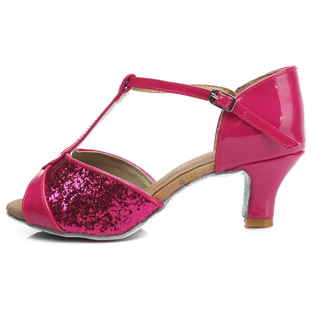 woloong new brand girls women's  ballroom tango salsa latin dance shoes  5cm and 7cm heel free shipping