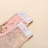 Ellolace Floral Embroidery Bodysuit Women Lace Up Bandage Bodies Sexy Sleeveless Bodycon Transparent Lingerie Mesh Bodysuits Top