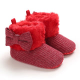 woloong Baby Winter Cute Shoes for Girls Walk Boots for Boys Star Ankle Kids Shoes Toddlers Comfort Soft Newborns Warm Knitted Booties