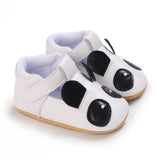 woloong Newborn Baby Boys Girls Shoes Cute Cartoon Animal PU Leather Buckle First Walkers Spring Autumn Sneakers Shoe 0-18M