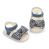 woloong Fashion Newborn Infant Baby Girls Princess Shoes Bowknot Toddler Summer Sandals PU Non-slip Shoes 0-18M