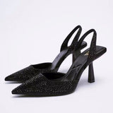 woloong  Women High Heel Fashion New Sandals Party Stiletto Women's Shoes Casual Sexy Sandals Ladies Shoes Footwear Zapatillas