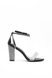 goosudu Naima Diamante Strappy Heeled Sandals