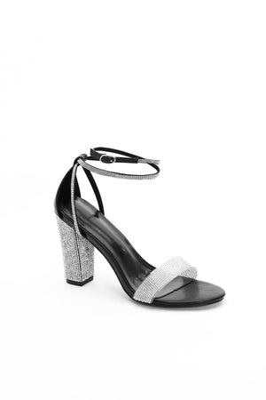 goosudu Naima Diamante Strappy Heeled Sandals