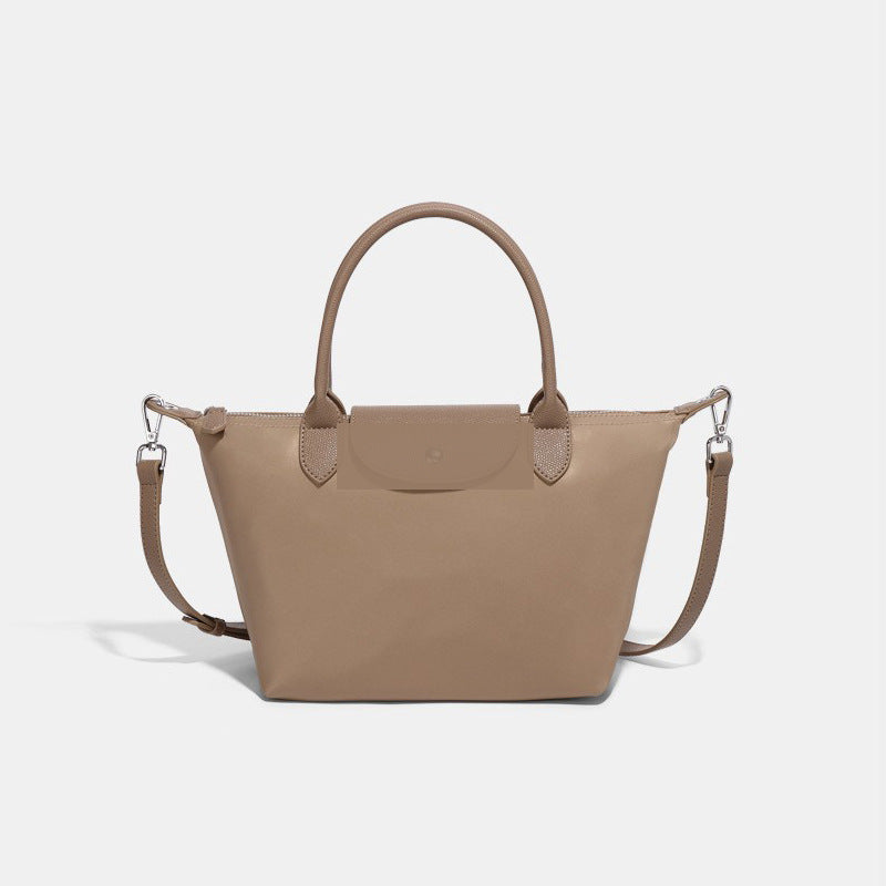 2025 popular new dumpling bag nylon waterproof and lightweight handbag commuter women's bag large capacity versatile shoulder messenger bag