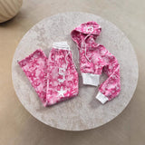 Popular,  n camouflage sweater suit sports street fashion trend sweater pants women