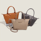 2025 popular new dumpling bag nylon waterproof and lightweight handbag commuter women's bag large capacity versatile shoulder messenger bag