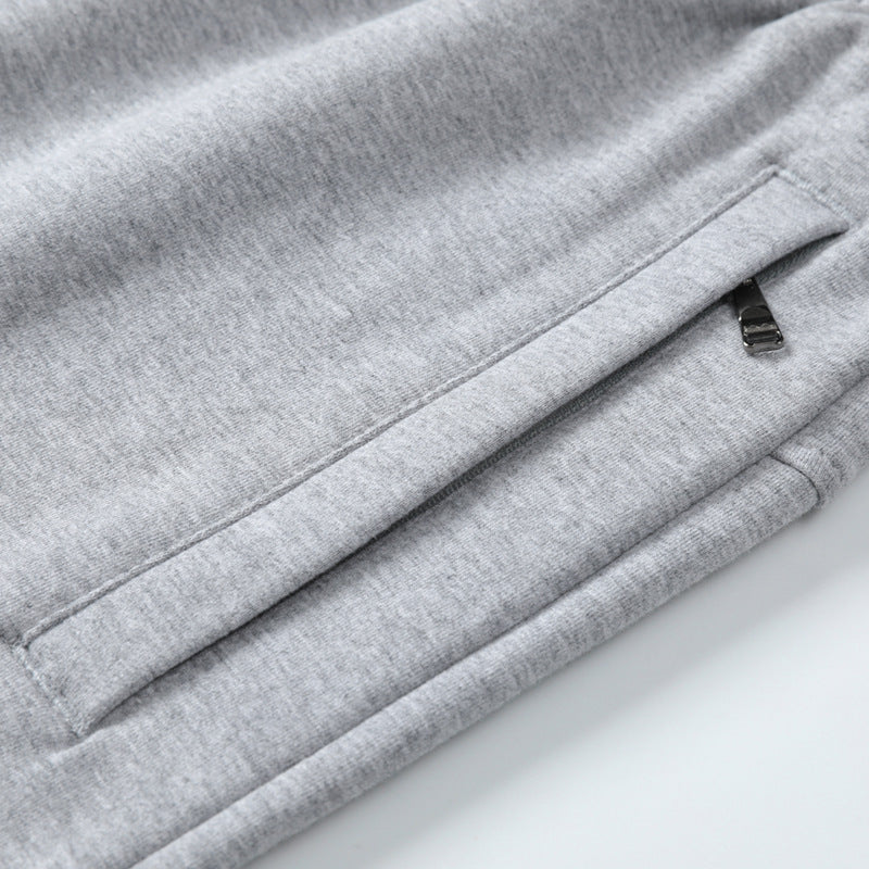 GOOSUDU Autumn Sports Casual Pants Men's Loose Oversized Track Pants Men's Pure Cotton Straight Trousers Men's Wholesale Knitted Pants Men