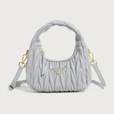 GOOSUDU 2025 Niche design handbag spring women's versatile exquisite high-end pleated underarm bag fashion summer