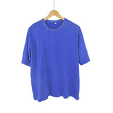 GOOSUDU 230G Heavy American Retro Washed Distressed Cotton T-shirt Men's and Women's Same Style Short Sleeve Summer Trendy All-Match Street