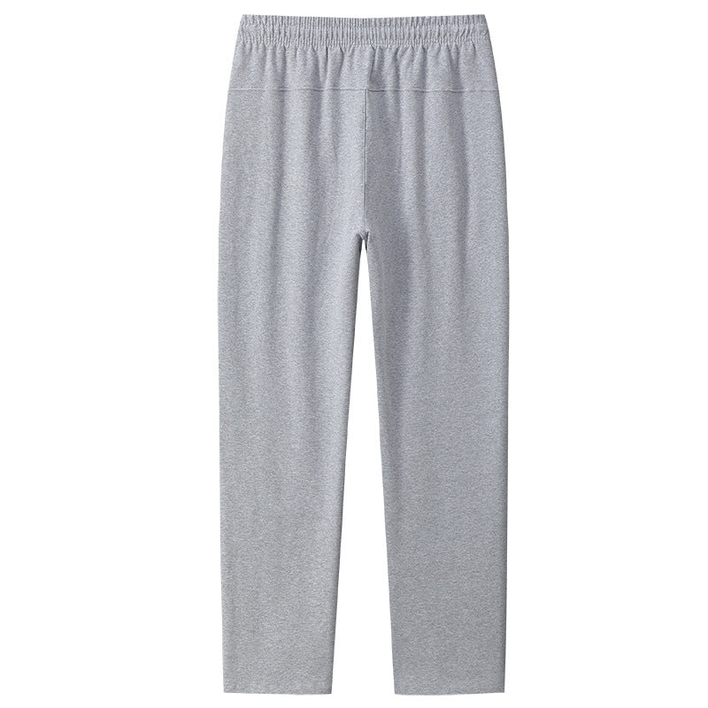 GOOSUDU Autumn Sports Casual Pants Men's Loose Oversized Track Pants Men's Pure Cotton Straight Trousers Men's Wholesale Knitted Pants Men