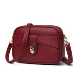 GOOSUDU 2025Internet celebrities popular popular new minimalist messenger small square bag solid color 2025 light luxury women's bag fashion messenger bag