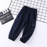 New Children's Pants Spring and Autumn Summer Boys' Girls' Casual Pants Children's Overalls Children Children's Anti-Mosquito Trousers