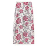 New Chinese style national style 2025 new unique embroidery design peony vest half-length dress set N1035