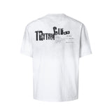 2025 27141 2025n Street 2025 Summer Character High Sense Small Collar Design Men's Loose and Old Short Sleeve T-Shirt