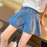 Children's Denim Shorts Factory Wholesale Girls Casual Thin Pants Summer New Children's Clothing Shorts Wholesale Shorts